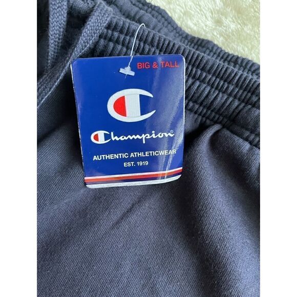 NWT Champion Men's Big & Tall Athletic Cotton Shorts with Pockets - Picture 5 of 7